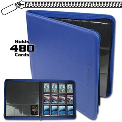 BCW Z-Folio 12-Pocket LX Album - Blue