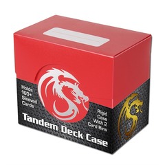 BCW Tandem Deck Case - Red