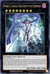 Number 23: Lancelot Dark Knight of the Underworld - YZ07-EN001 - Ultra Rare - Limited Edition