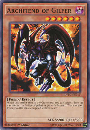 Archfiend of Gilfer - DPBC-EN011 - Common - 1st Edition