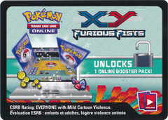 XY Furious Fists Code Card