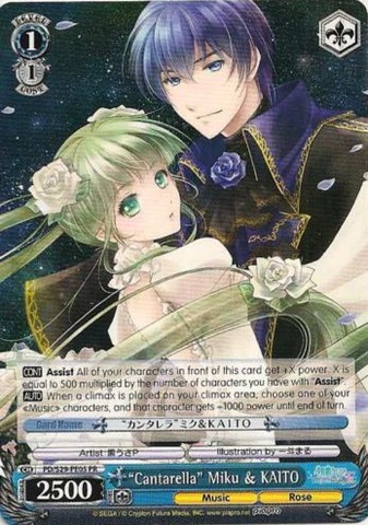 Cantarella Miku & KAITO - PD/S29-PE05