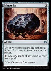 Meteorite - Foil