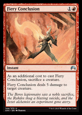 Fiery Conclusion - Foil