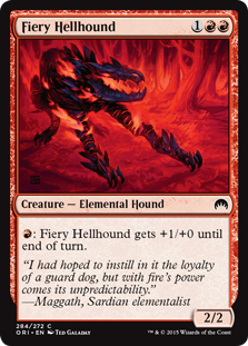 Fiery Hellhound