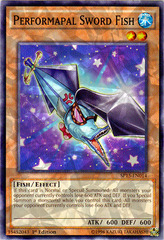 Performapal Sword Fish - SP15-EN014 - Shatterfoil - 1st Edition