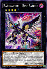 Raidraptor - Rise Falcon - SP15-EN037 - Shatterfoil - 1st Edition