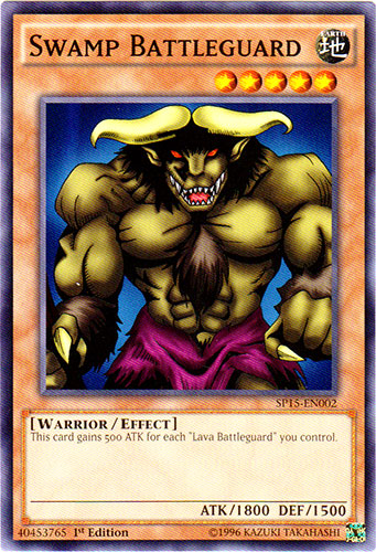 Swamp Battleguard - SP15-EN002 - Common - 1st Edition