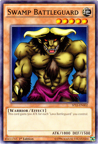 Swamp Battleguard - SP15-EN002 - Common - 1st Edition