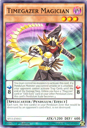 Timegazer Magician - SP15-EN011 - Common - 1st Edition