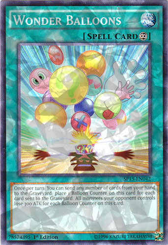 Wonder Balloons - SP15-EN042 - Shatterfoil - 1st Edition