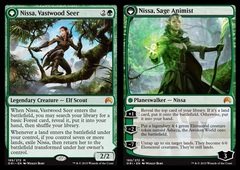 Nissa, Vastwood Seer // Nissa, Sage Animist