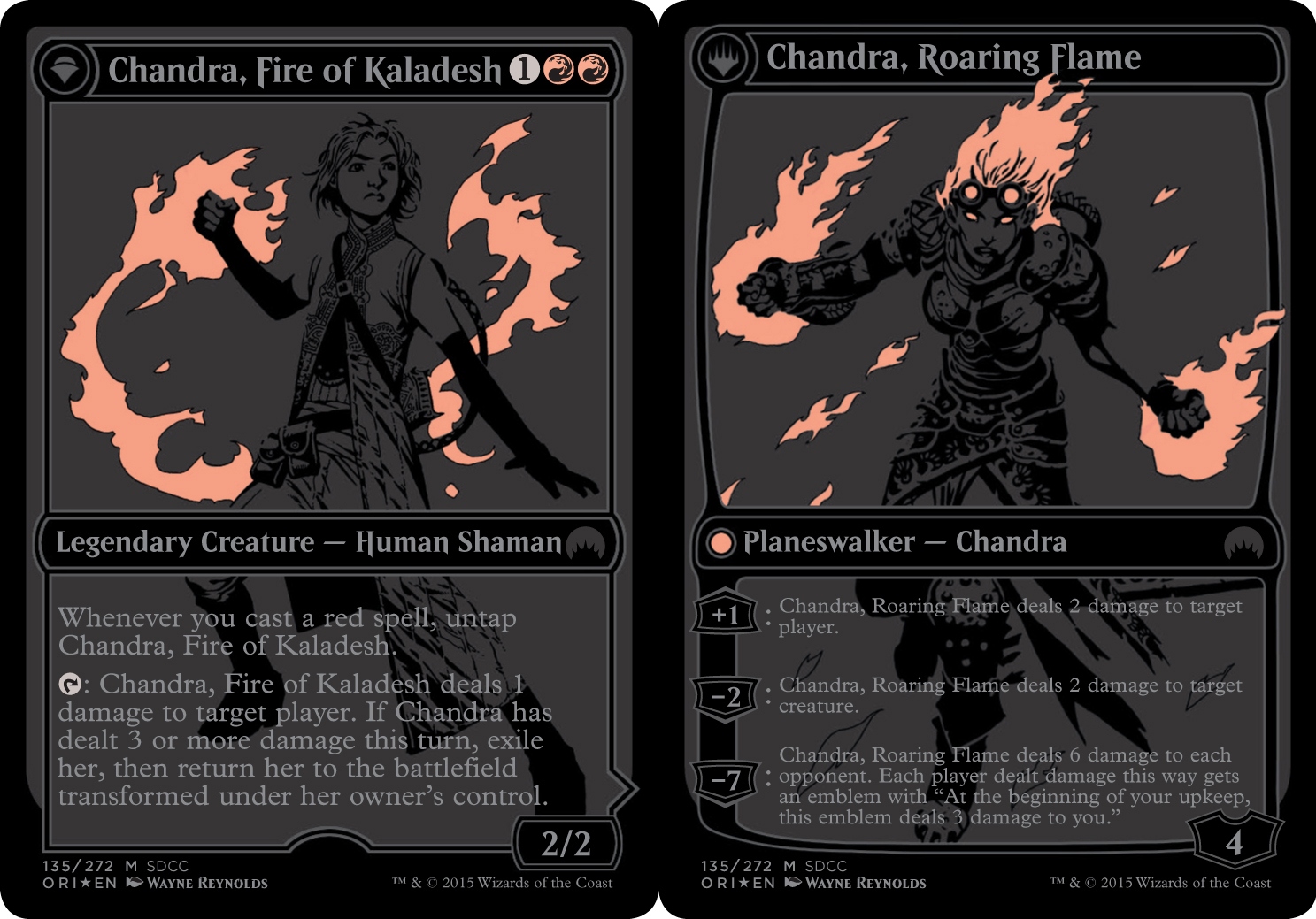 Chandra, Fire of Kaladesh - SDCC 2015