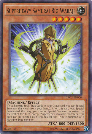 Superheavy Samurai Big Waraji - CROS-EN006 - Common - Unlimited Edition