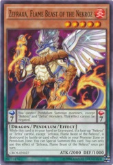 Zefraxa, Flame Beast of the Nekroz - CROS-EN027 - Common - Unlimited Edition