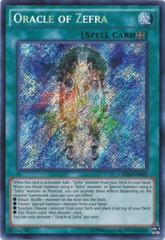 Oracle of Zefra - CROS-EN060 - Secret Rare - Unlimited Edition