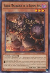 Barbar, Malebranche of the Burning Abyss - CROS-EN083 - Rare - Unlimited Edition