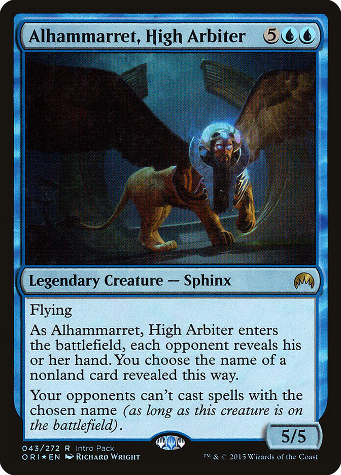 Alhammarret, High Arbiter - Intro Pack Promo Foil