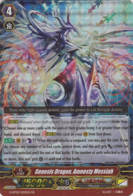 Genesis Dragon, Amnesty Messiah - G-BT03/002EN - GR