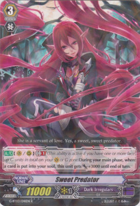 Sweet Predator - G-BT03/041EN - R