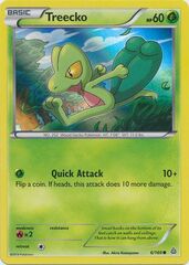 Treecko - 6/160 - Sheen Holo Collector Chest Exclusive