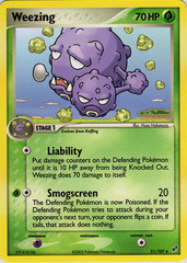 Weezing - 51/107 - Ex Deoxys Sneak Preview Promo