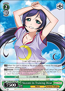 Nozomi in Training Wear - LL/EN-W01-057 - R Nozomi in Training Wear - LL/EN-W01-057 - R