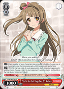 Lets Go Out Together? Kotori - LL/EN-W01-077 - U
