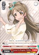 Kotori in Regular Clothes - LL/EN-W01-078 - U Kotori in Regular Clothes - LL/EN-W01-078 - U