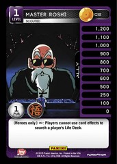 Master Roshi, Scouted - 2 - Foil