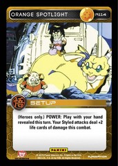 Orange Spotlight - 114 - Foil