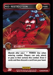 Red Restriction - 121 - Foil