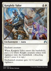 Knightly Valor - Foil