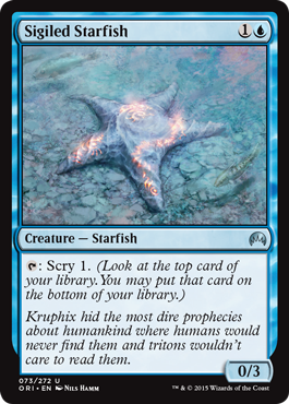 Sigiled Starfish - Foil