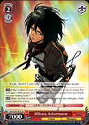 Mikasa Ackermann - AOT/S35-TE18 - TD