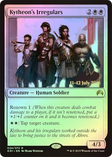 Kytheons Irregulars - Foil - Prerelease Promo