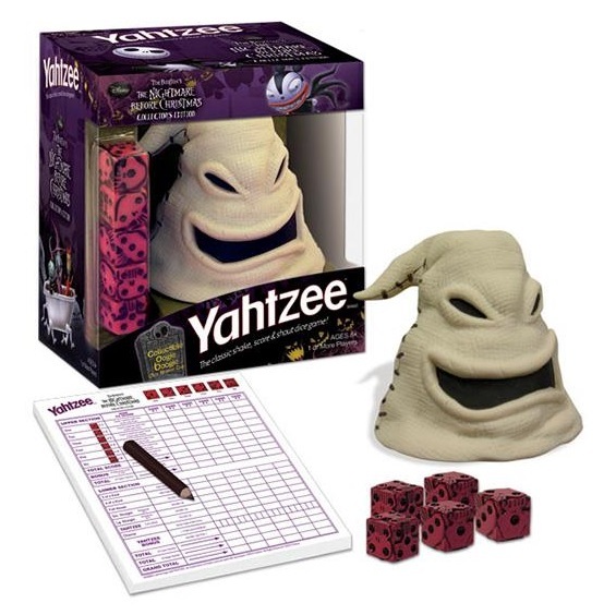 Yahtzee Nightmare Before Christmas Oogie Boogie