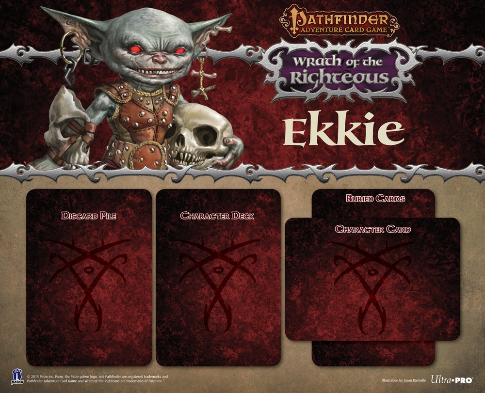 Pathfinder Adventure Card Game Character Mats: Ekkie