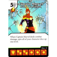 Captain Marvel - Human / Kree Hybrid (Die & Card Combo)