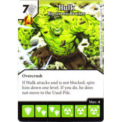 Hulk - Big Green Bruiser (Die & Card Combo)