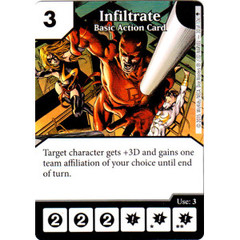 Infiltrate - Basic Action Card (Die & Card Combo)