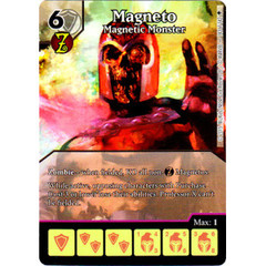 Magneto - Magnetic Monster (Full Art) (Die & Card Combo)