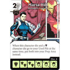 Maria Hill - Avengers Liaison (Die & Card Combo)