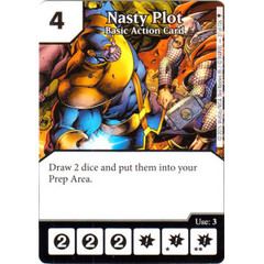 Nasty Plot - Basic Action Card (Die & Card Combo)