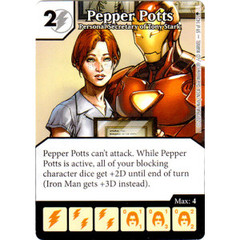 Pepper Potts - Personal Secretary of Tony Stark (Die & Card Combo)