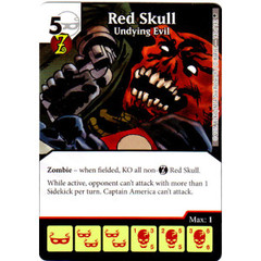 Red Skull - Undying Evil (Die & Card Combo)