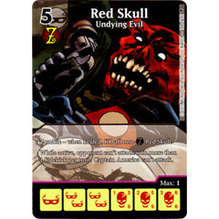 Red Skull - Undying Evil (Full Art) (Die & Card Combo)