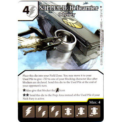 S.H.I.E.L.D. Helicarrier - Odyssey (Die & Card Combo)