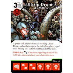 Ultron Drone - 1 of a Million (Die & Card Combo)