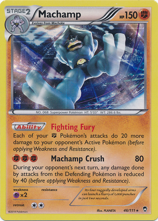 dark machamp pokemon card value Lv.30 No.068 Old Back Holo NM Japanese r947 the trusted official grading guarantees its condition Machamp - 46/111 - Non-Holo
